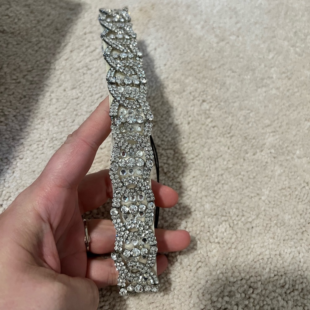 Crystal headband ( wedding )